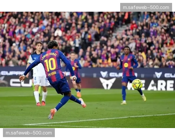 亚马尔47次传球41次成功，87%传球成功率支撑前场组织